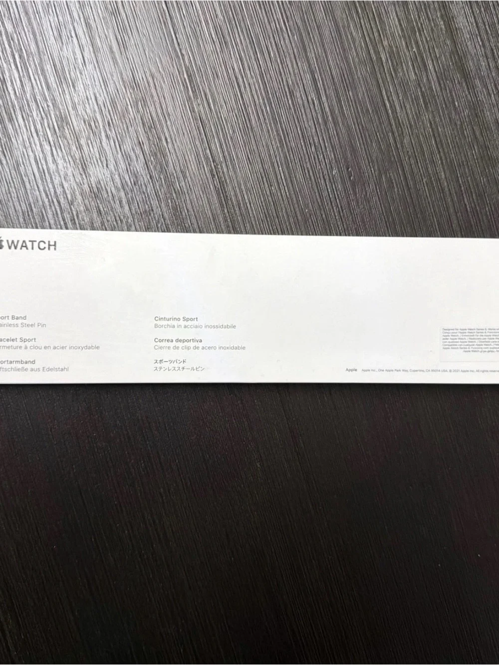 Apple Watch Sport Band Starlight